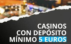 Casinò con deposito di 5 euro Giocare senza spendere troppo